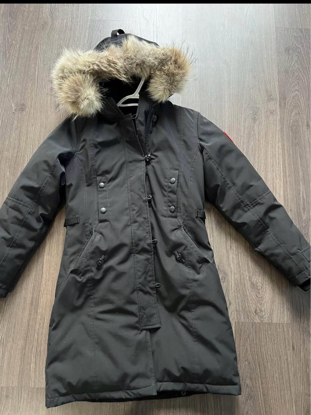 Canada Goose Black Women's Parka (Kensington)